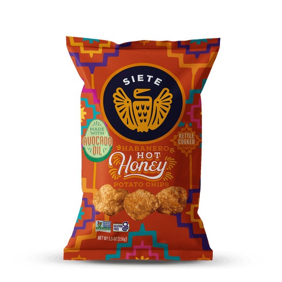 Habanero Hot Honey Kettle Cooked Potato Chips - 24 Bags