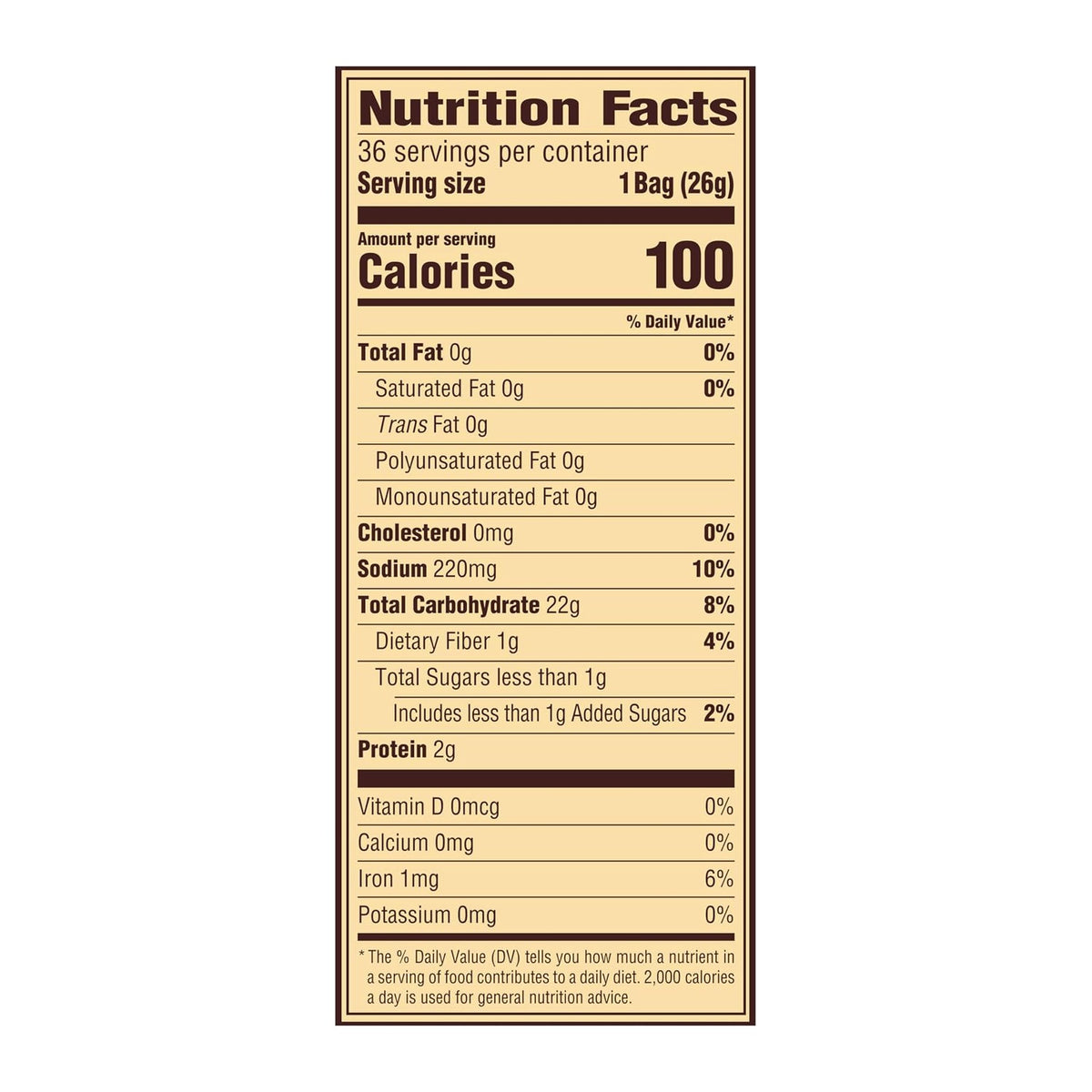 Snyder's of Hanover Mini Pretzels 100 Calorie Packs 0.92oz (36ct)