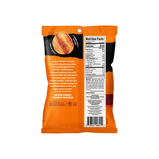 WILDE Buffalo Protein Chips 1.34oz (8ct)