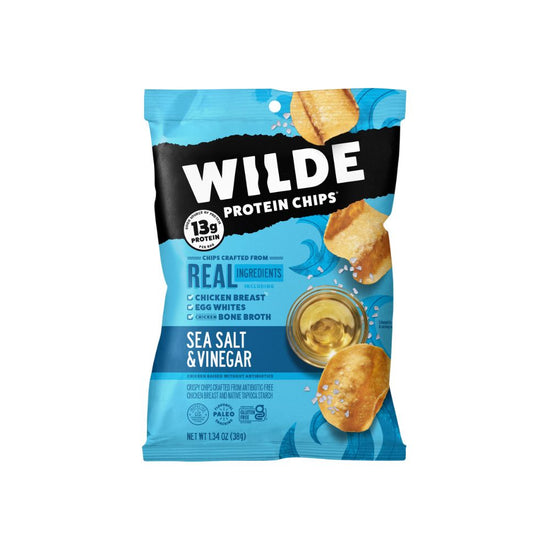 WILDE Salt & Vinegar Protein Chips 1.34oz (8ct)