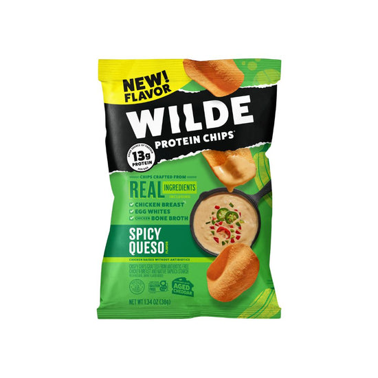 WILDE Spicy Queso Protein Chips 1.34oz (8ct)