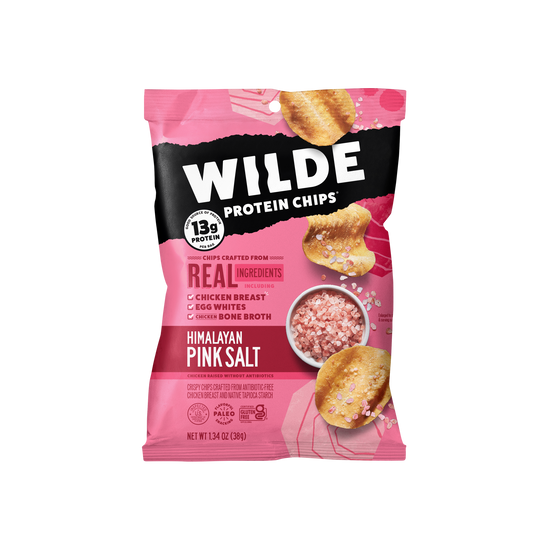 WILDE Himalayan Pink Salt Protein Chips 1.34oz (8ct)