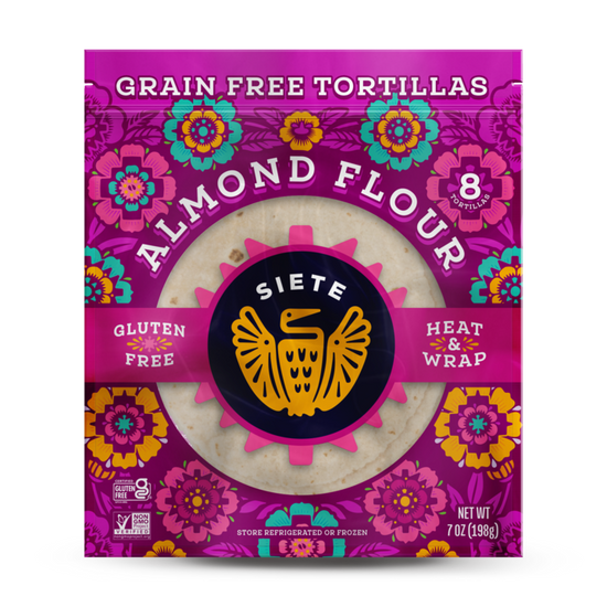 Almond Flour Tortillas - 18 Packs