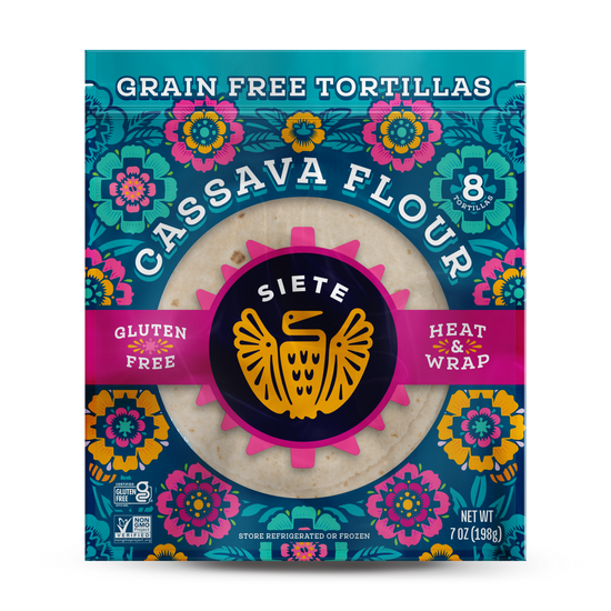 Cassava Flour Tortillas - 18 Packs
