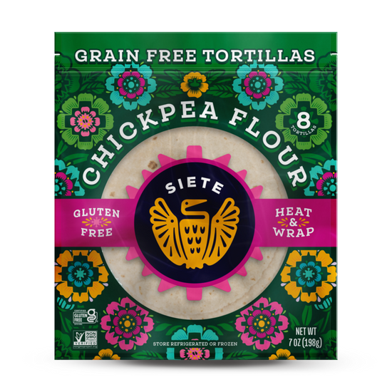 Chickpea Tortillas - 18 Packs