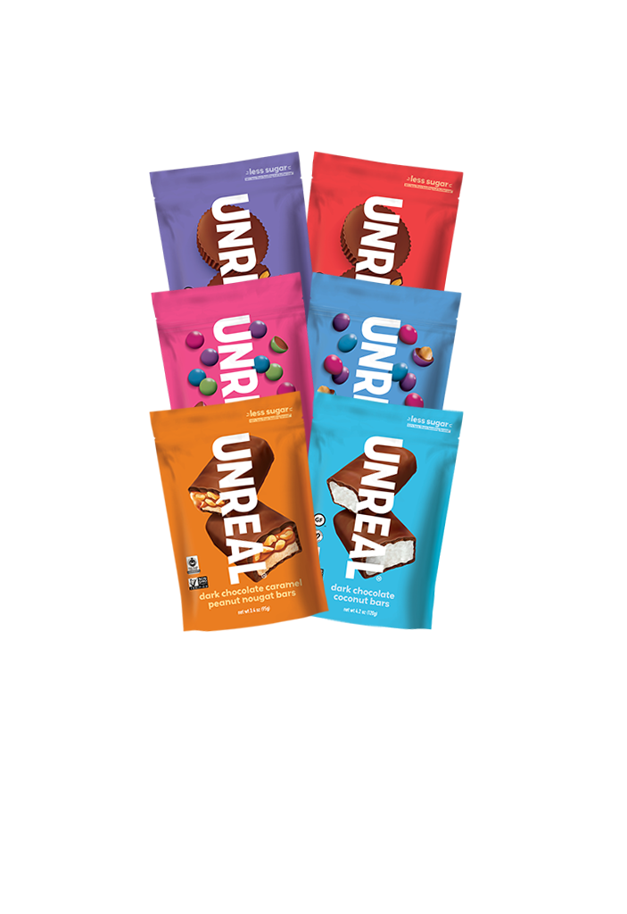UNREAL - Complete Variety Pack (6 Bags, 1 of Each Flavor)