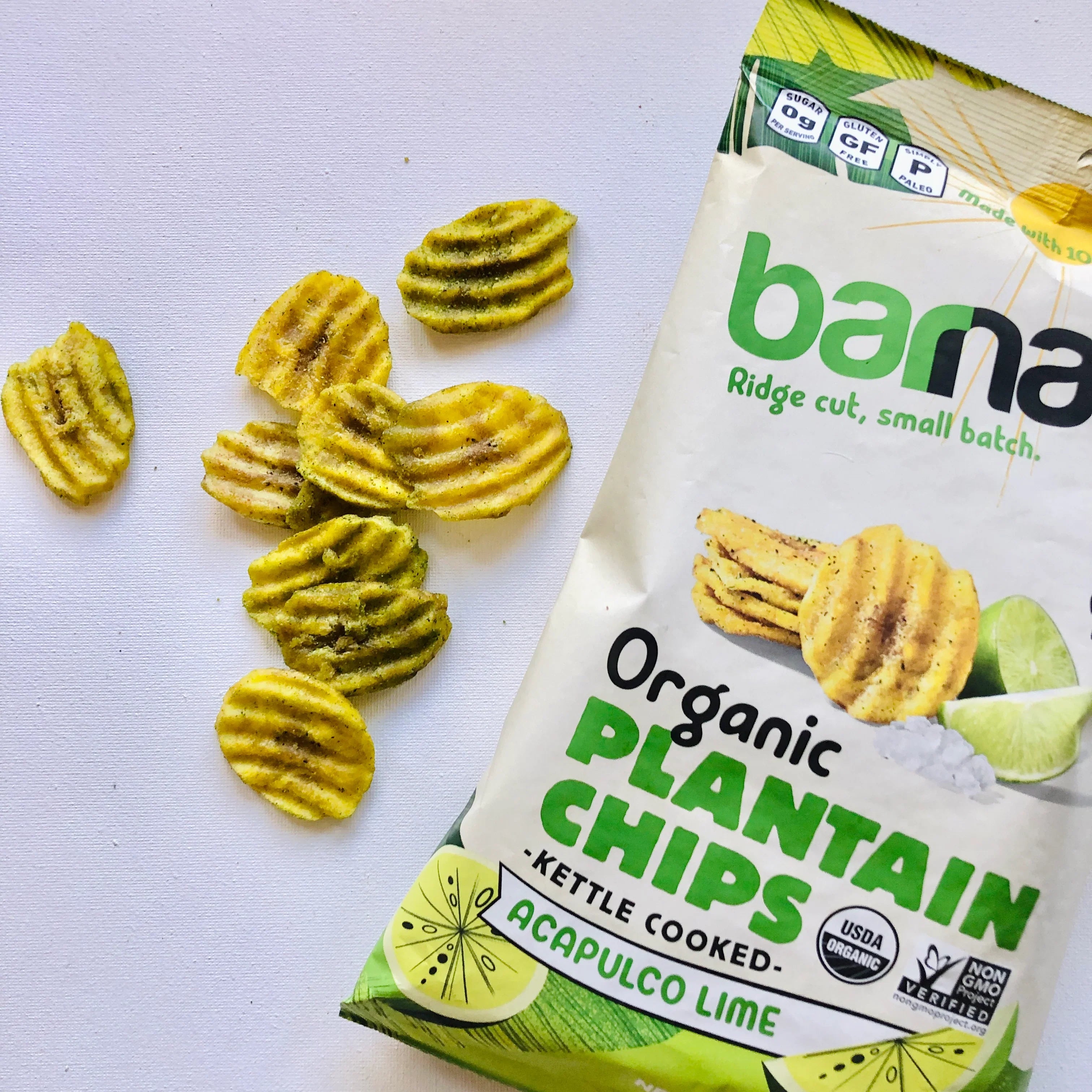 (6 Pack) Acapulco Lime Plantain Chips 2oz