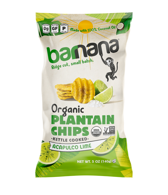 (6 Pack) Acapulco Lime Plantain Chips 5oz.
