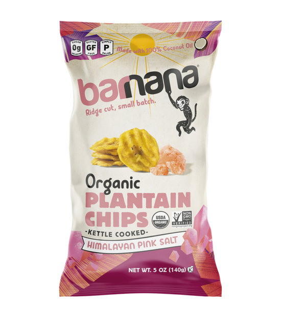 (6 Pack) Pink Salt Plantain Chips 5oz.