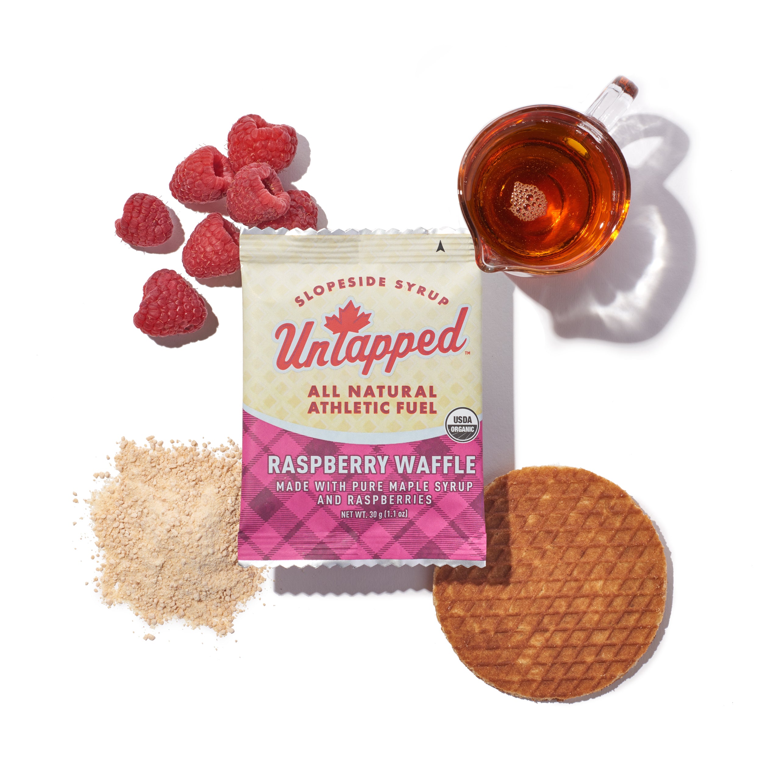 UnTapped Raspberry Energy Waffle (64 units, master case available)