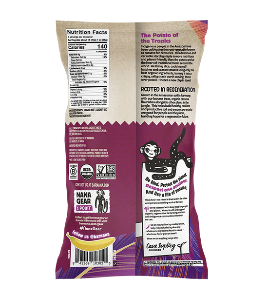 (6 Pack) Pink Salt Cassava Chips 5oz.