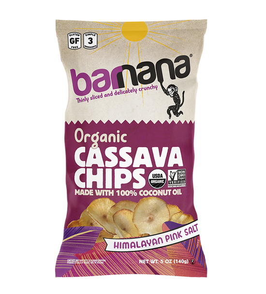 (6 Pack) Pink Salt Cassava Chips 5oz.