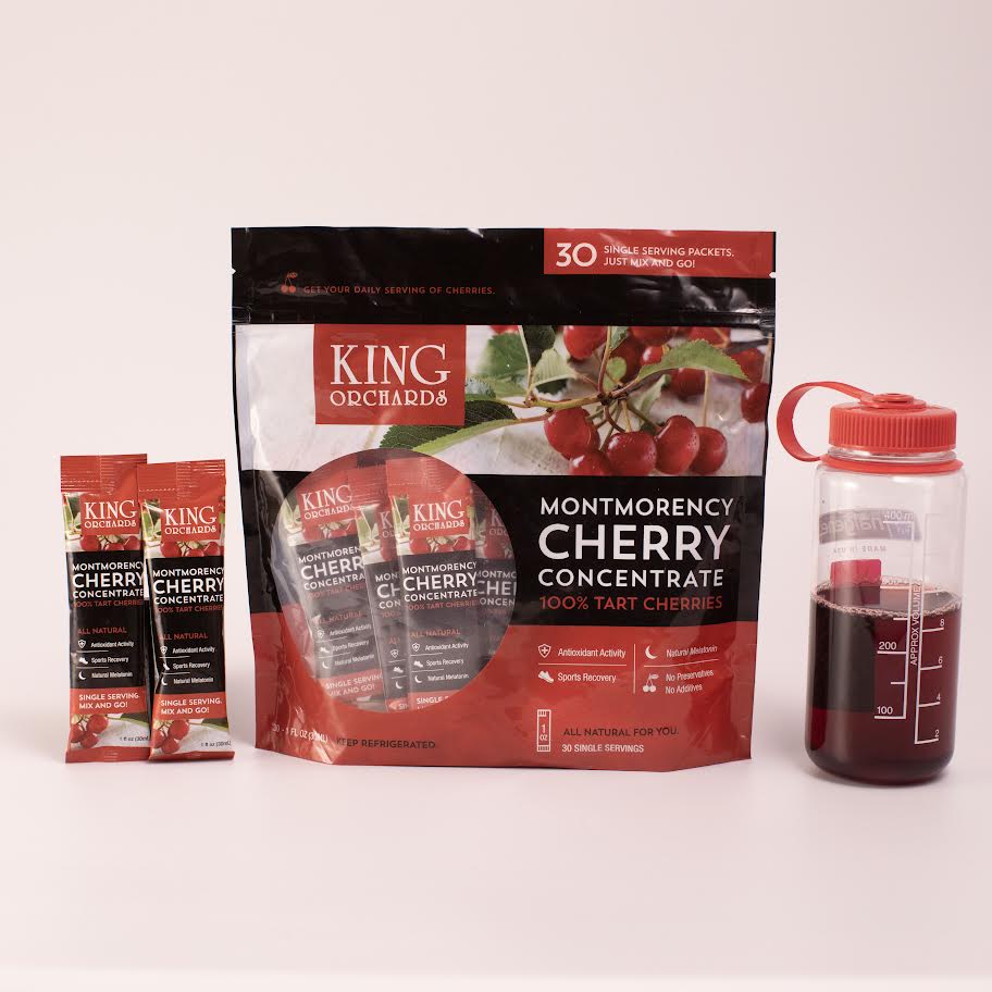 King Orchard 1 oz. Single Serving Packets Montmorency Tart Cherry Concentrate (300 Packets)
