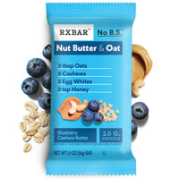 RXBAR Nut Butter & Oat - Blueberry Cashew Butter (12 Bars)