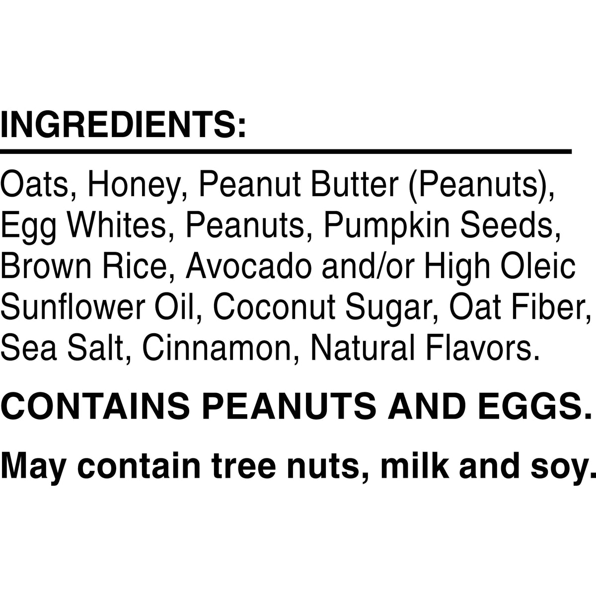 RXBAR Nut Butter & Oat - Honey Cinnamon Peanut Butter (12 Bars)