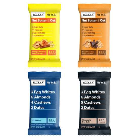 RXBAR Variety Case - 4 Flavors (48 Bars)