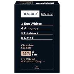 RXBAR - Chocolate Sea Salt (12 Bars)