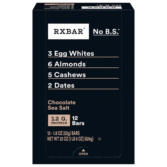 RXBAR - Chocolate Sea Salt (12 Bars)