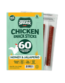 Mighty Spark Honey & Jalapeño Chicken Snack Sticks