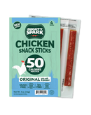 Mighty Spark Original Sea Salt & Pepper Chicken Snack Sticks