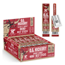 Righteous Felon Master Case O.G. Hickory Beef Stick Minis 0.5oz (288ct - 12x/24ct)
