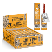 Righteous Felon Master Case Street Taco Pork Stick Minis 0.5oz (288ct - 12x/24ct)