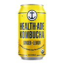 Health-Ade Ginger-Lemon Kombucha 11.5oz can, front