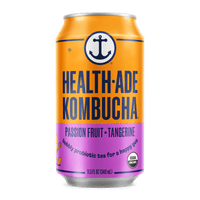 Health-Ade Passion Fruit-Tangerine Kombucha 11.5oz can, front