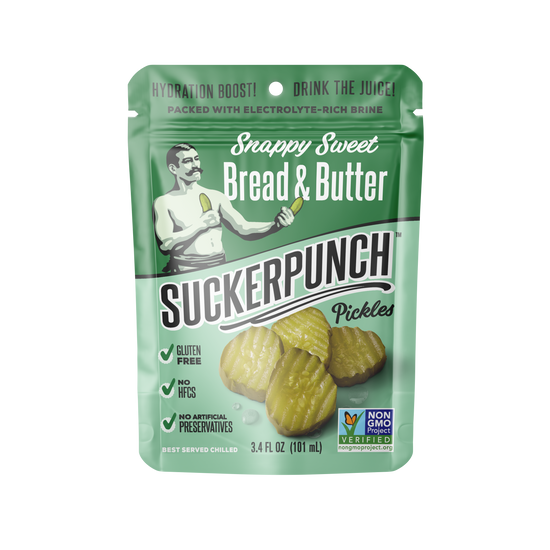 SuckerPunch Bread & Butter Pickle Chips Box - 180 Packs