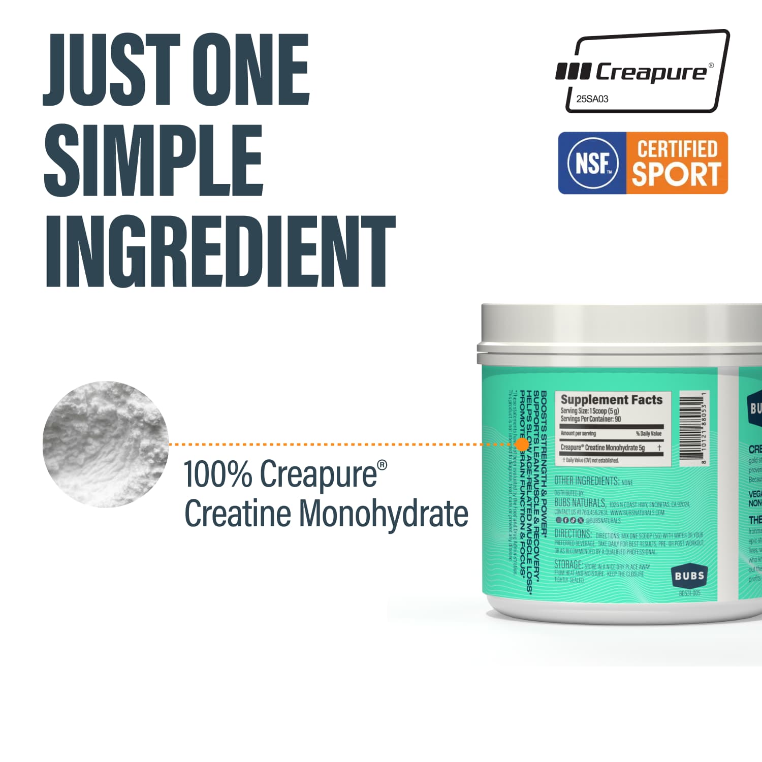 Creatine Monohydrate - Case Pack (6)