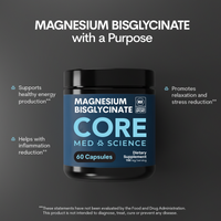 Magnesium Bisglycinate Bottle 60 CT Capsules