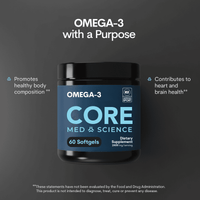 Omega-3 TG Bottle 60 CT Softgels