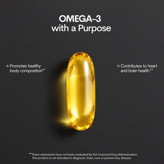 Omega-3 TG Bottle 120 CT Softgels
