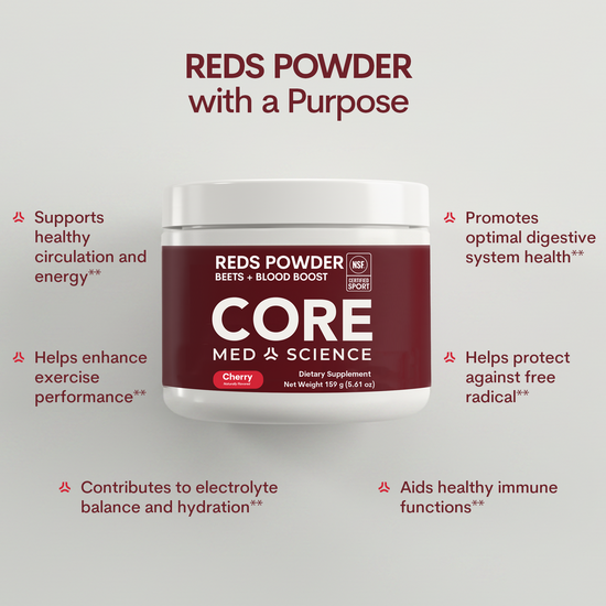 Reds Powder: Beets + Blood Boost (Cherry) (Wholesale)