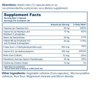 B-Complex Bottle 60 CT Capsules