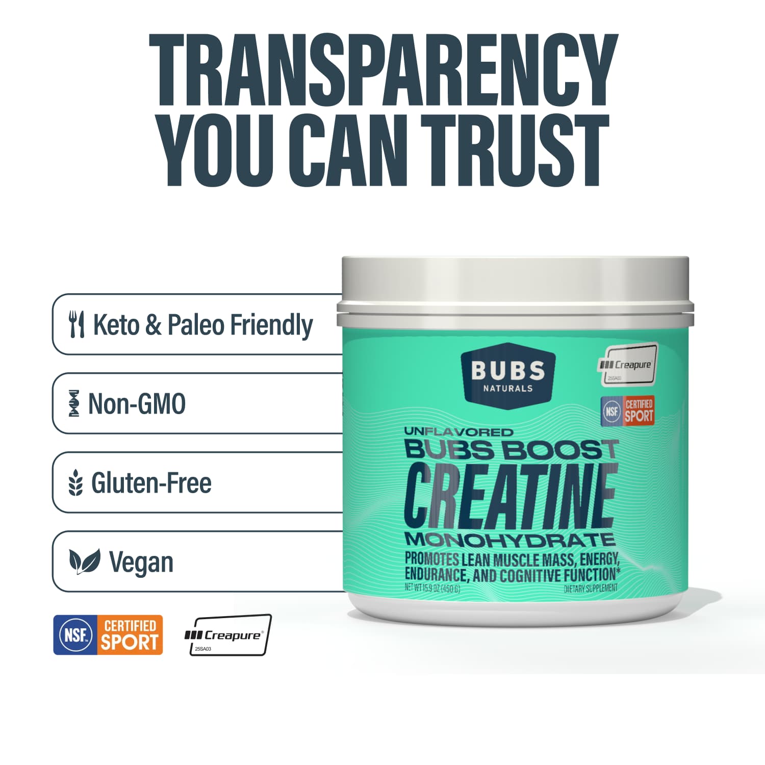 Creatine Monohydrate - Case Pack (6)
