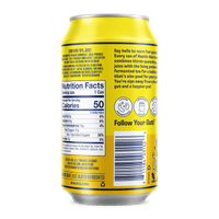 Health-Ade Ginger-Lemon Kombucha can, back