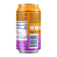 Health-Ade Passion Fruit-Tangerine Kombucha can, back