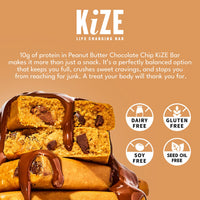 Kize Bar - Peanut Butter Chocolate Chip (10 Pack)