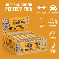 Righteous Felon Master Case Street Taco Pork Stick Minis 0.5oz (288ct - 12x/24ct)
