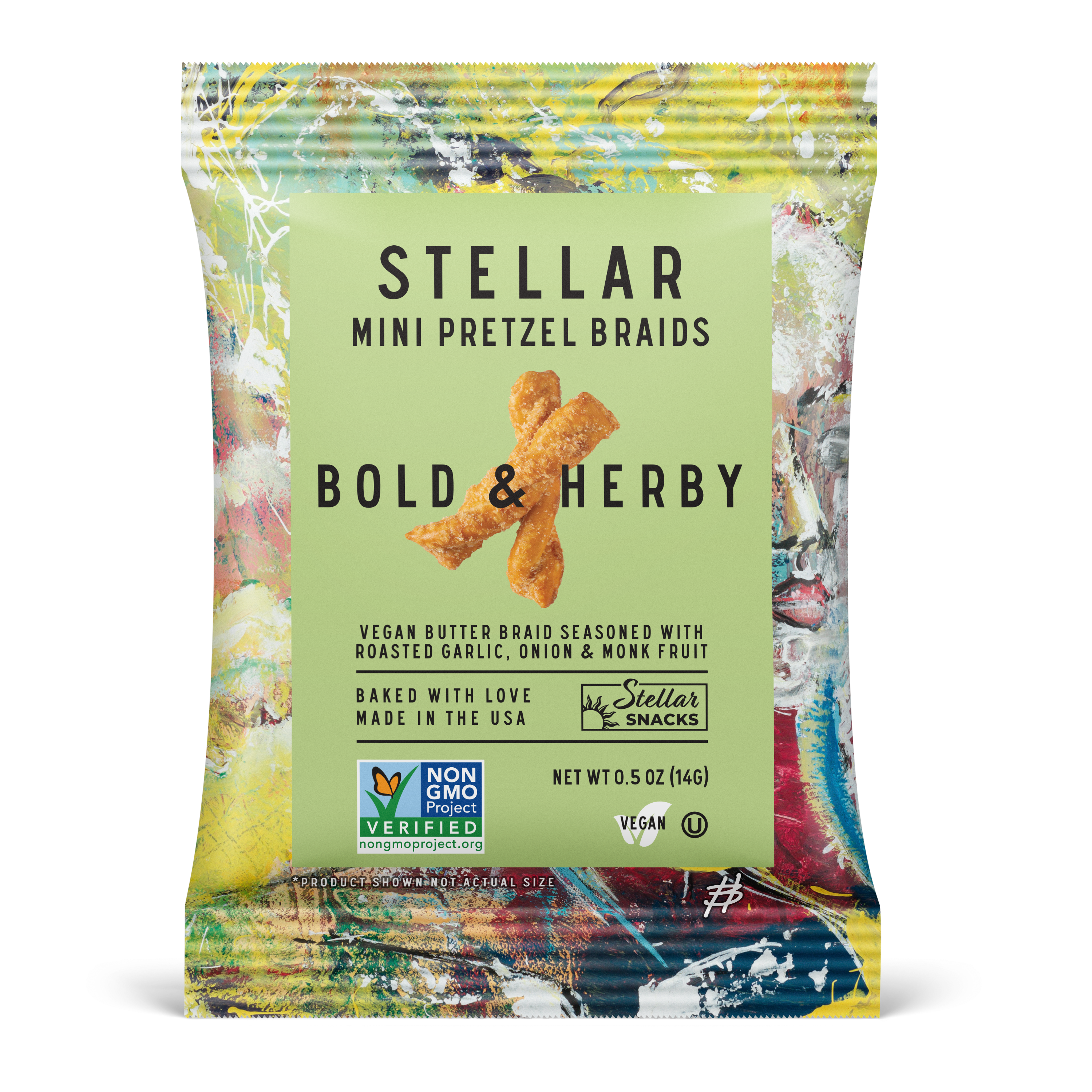 Stellar Pretzel Braids Bold & Herby 0.5oz 500-Pack (PS)