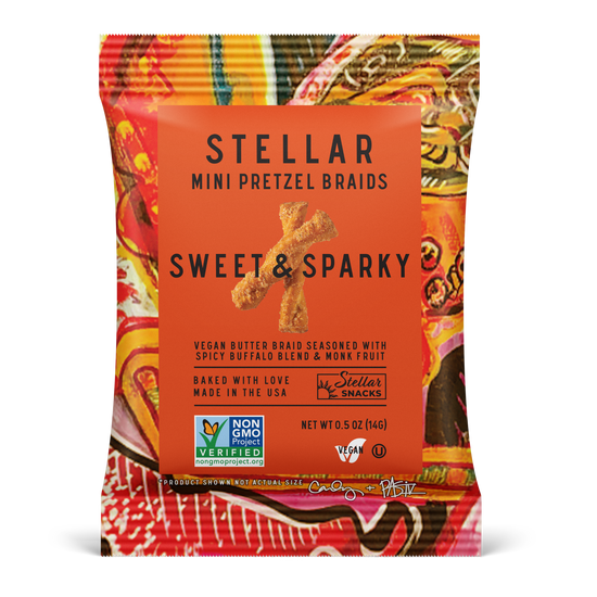 Stellar Pretzel Braids Sweet & Sparky 0.5oz 75-Pack (PS)