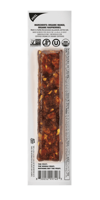 Solely Organic Mango Raspberry Fruit Jerky Strip 0.8oz PS (12ct)