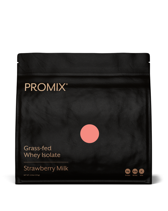 Promix - Strawberry Milk Whey Protein Isolate Powder