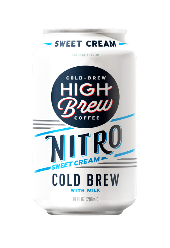 High Brew Nitro Sweet Cream Cold Brew 10 oz (12 Cans)
