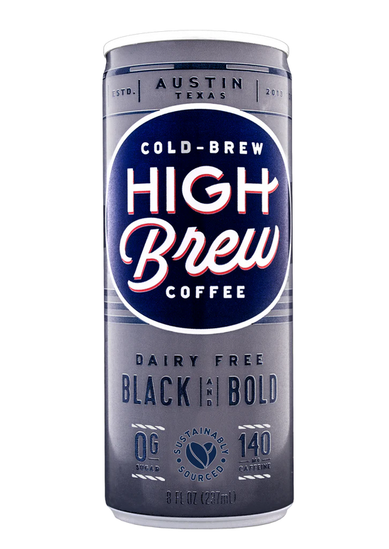 High Brew Black and Bold 8 oz (12 Cans)