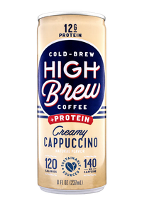 High Brew Creamy Cappuccino 8 oz (12 Cans)