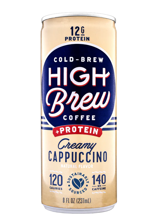 High Brew Creamy Cappuccino 8 oz (12 Cans)