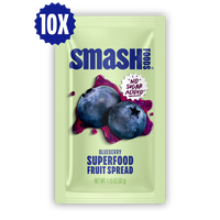Blueberry Superfood Fruit Spread Single Serve | Box of 60