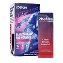 2before Blackcurrant Pre-Workout - Caffeinated - Single-Serve Sachets